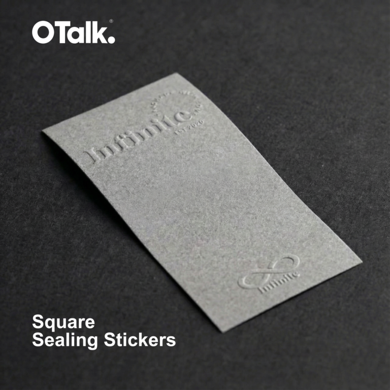 Square Sealing Sticker (Rectangle)